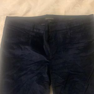 Sloan fit Banana Republic velvet pants, 14 long, navy, excellent used condition